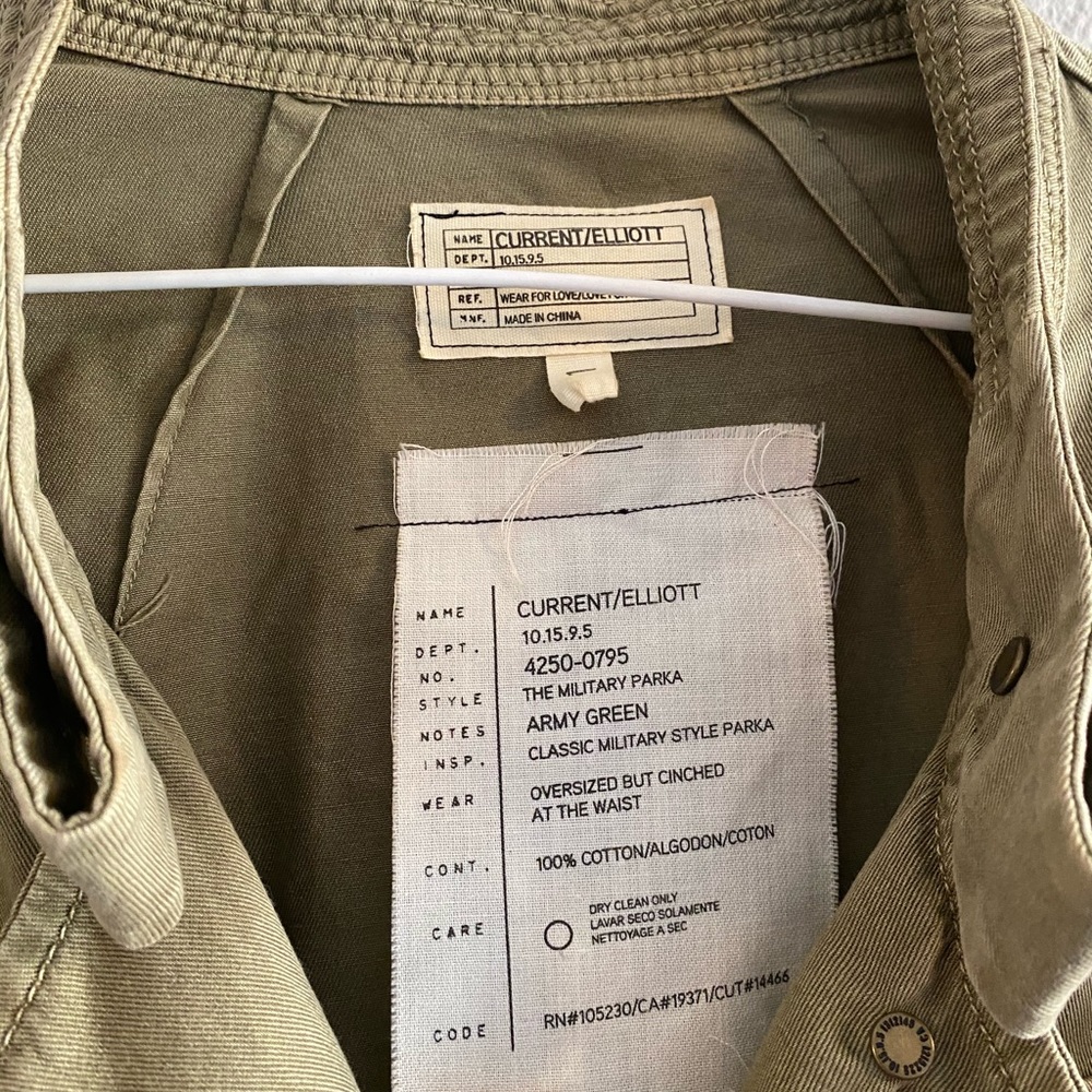 Current Elliot Military Parka - Picture 7 of 10